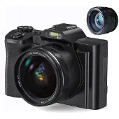 INF Digitalkamera 4K, 48MP, CMOS, 16x zoom, självutlösare