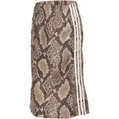 Adidas Originals Snake Print Satin Kjol, storlek Large