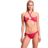 Emporio Armani för kvinnor. EW003277_AF20239 Bikini Vibrant rosa (XL), Strandkläder, Polyamid