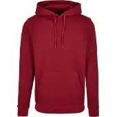 Build Your Brand Basic Hoodie Röd 3XL Man