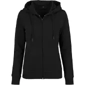 Build Your Brand Terry Sweatshirt Med Dragkedja