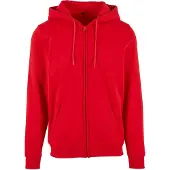 Build Your Brand Heavy Sweatshirt Med Dragkedja