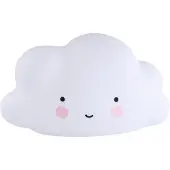 A Little Lovely Company Minilampa - 16x9 - Moln - - One Size - Nattlampa