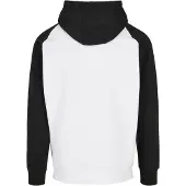 Build Your Brand Basic Raglan Tröja Med Huva