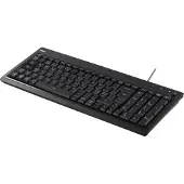 Deltaco tangentbord med bakgrundsbelysning, USB, blått ljus, svart (TB