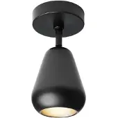 Nuura takspotlights Anoli Spot Surface, höjd 20 cm, svart Spot, dimbar, Svart, Vardagsrum / matsal, Metall, Skandinavisk, Halogen spots