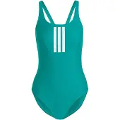 Adidas 3-Stripes V-Back Baddräkt, storlek 44