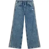 Adidas Originals FIREBIRD TRÄNINGSBYXOR I DENIM MED LÖS PASSFORM, storlek 164 cm