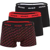 HUGO underwear Design 10267989 Trunk Red Boxers 3 Enheter