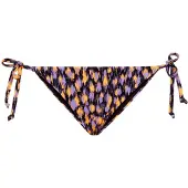 LASCANA Bikiniunderdel 'Lavista' lila / orange / svart