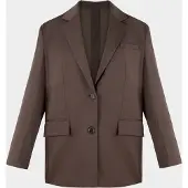 BENU Oversized Kavaj Dam med Knappar
