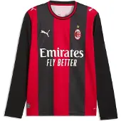 Puma Ac Milan Replica Hemma T-shirt Med Lång ärm