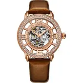 Stührling Roséguld Winchester Automatisk 38mm Skelett