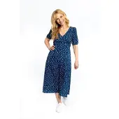 Chapter.London Margot Midi Polka Dot Dress