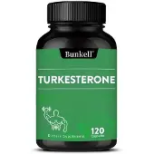 Bunkell Turkesteron 1000 mg, Kosttillskott, 120 kapslar per flaska 120 Capsules