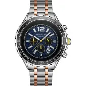Anthony James Handmonterad Limited Edition Chronograph Racer Blue-klocka