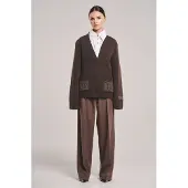BENU Brun Dam Cardigan