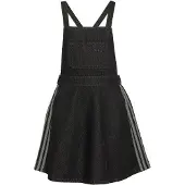 Adidas Originals Denim Dungarees ärmlös Kort Klänning