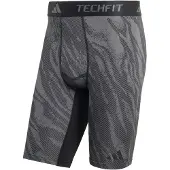 Adidas Techfit Aop Korta Tights, storlek Small