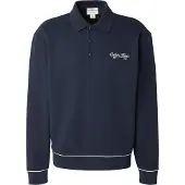 Calvin Klein Embroidered Logo Polo Sweatshirt
