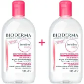 Bioderma Sensibio H2o 500ml 2 Units Sminkborttagning