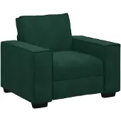 vidaXL Soffstol mörkgrön 60 cm sammet
