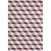 Layered Illusion ullmatta 200 x 300 cm Mulberry Sky