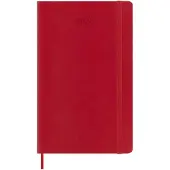 Moleskine Classic Soft 12M Daily Large Röd 2026