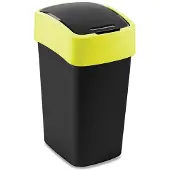 Curver Soptunna Atkritumu spainis Flip Bin 25L svart/gul 3253924874586 3253924874586 (3253924874586)