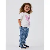 Name it Jeans 'NMFBella' blå denim / syrén