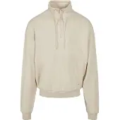 Urban Classics Organic Drawstring Tröja Med Halv Dragkedja