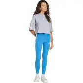 Adidas Sportbyxa 'Essentials' ljusblå / vit