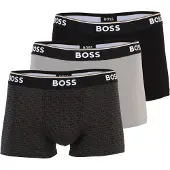 BOSS 3-Pack Trunks, svart