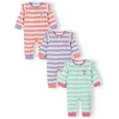 MINOTI Pyjamas mint / syrén / hallon / vit