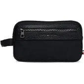 Tommy Hilfiger Necessär 'Logo Mixed Texture' svart
