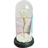 Extralink HOME EVIGHETSROSETT I GLAS LYSANDE LED ROSA W-861