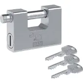 Basi 6210-9000 Hänglås 94 mm Ny låsning Nyckel
