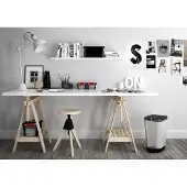 Kis Curver CHIC BIN STYLE soptunna M 25L, silver 272236