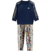 Adidas Originals Set x Liberty London med Överdimensionerad Tröja och Leggings, storlek 86 cm