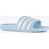 Adidas Pantolette 'Adilette Aqua' ljusblå / off-white