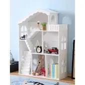 AGA LULILO bokhylla leksakshus bokhylla 2i1 CALLA 116cm XXL