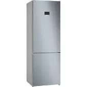 Bosch Serie 4 KGN497LDF kyl-frys 440 L D 70 cm, rostfritt stål