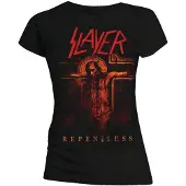 Ginza.se Slayer: Ladies T-Shirt/Repentless Crucifix (Black) (X-Large)