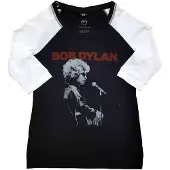 Ginza.se Bob Dylan: Ladies Raglan T-Shirt/Sound Check (Black & White) (XXX-Large)