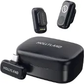 Hollyland LARK A1 Duo (Space Gray, with USB-C RX + Charging Case)