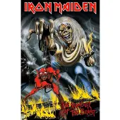 Ginza.se Iron Maiden: Textile Poster/Number Of The Beast