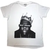 Ginza.se Biggie Smalls: Ladies T-Shirt/Trust Nobody (White) (14)
