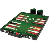 Ginza.se Backgammon in leather case