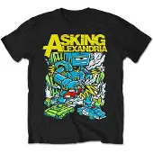 Ginza.se Asking Alexandria: Unisex T-Shirt/Killer Robot (Black) (XX-Large)