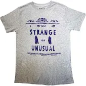 Ginza.se Beetlejuice: Unisex T-Shirt/Strange & Unusual (Grey) (Medium)
